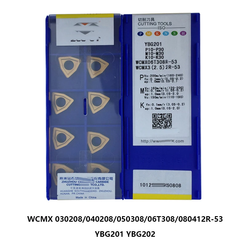 Оригинальный U вставки для дрели WCMX WCMX030208 WCMX040208 WCMX050308 WCMX06T308 WCMX06T308R PG WCMX080412 53 YBG201