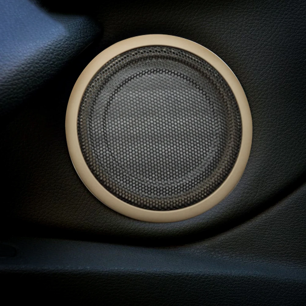 

Car rear midrange speaker cover trim sticker for f30 f31 f32 f33 f34 f36 f80 auto audio tweeter lid case plastic hard shell
