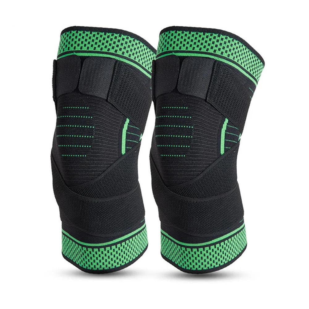 

1PCS Fitness Kneepads Running Cycling Knee Support Braces Knee Protector For Running Basketball Volleyball Knee Pads Anti Slip