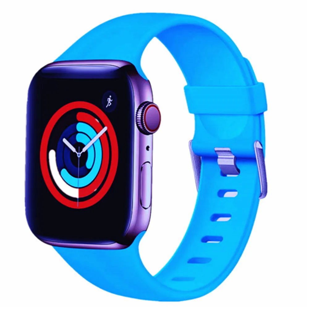 Спортивный ремешок для apple watch band 44 мм/42 мм apple watch 5 4 3 band iwatch band 5 4 3 2 correa 40 мм/38 мм браслет ремешок для часов