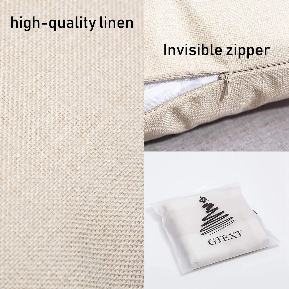 

Throw Pillow Cover Holiday Decor SnowmanPillow Cover Cuhion Cover Case for Couch Sofa Home Decoration Pillows Linen