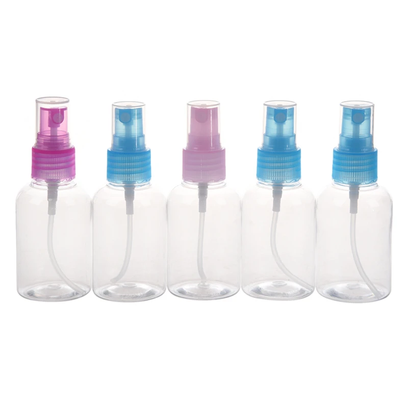 5 шт. косметический пластмассовый распылитель для духов пустая бутылка спрей 50