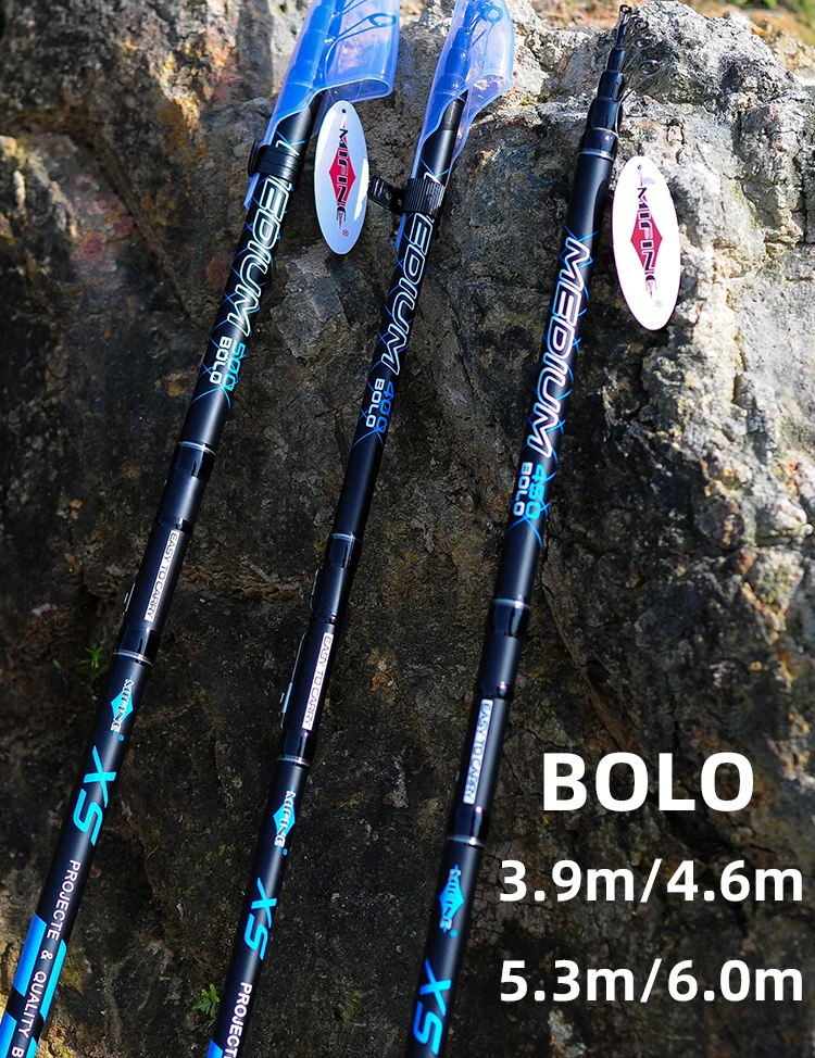 MIFINE, средняя телескопическая удочка Bolo, 4 м/4,5 м/5 м/6 м, для путешествий, ультра светильник, спиннинг, литье, поплавок, Удочка 10-40 г