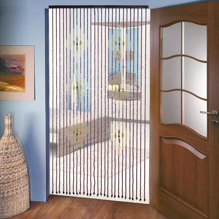 Занавеска декоративная Ромбы 90×175 см 27 нитей дерево |