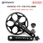 Коленчатая Звездочка для дорожного велосипеда Prowheel 110 BCD, 170172, 5 мм, 505254565860T, Звездочка с нижним кронштейном