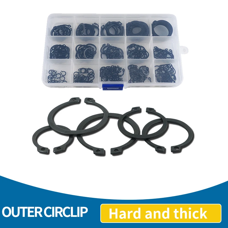 SENYU c зажим внешний стопорный набор стопорных колец из нержавеющей стали