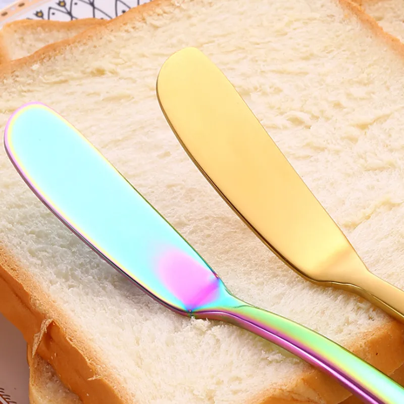 304 Нержавеющая сталь нож для масла и сыра десертное варенье разбрасыватель