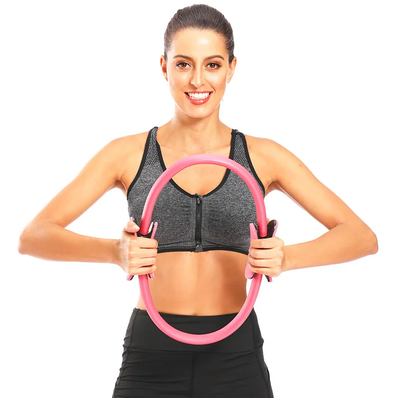 

38 Cm Pilates Circle Magic Circle Yoga Circle Resistance Ring Stovepipe Circle Trainer Girl Circle Home Gym Weight Loss