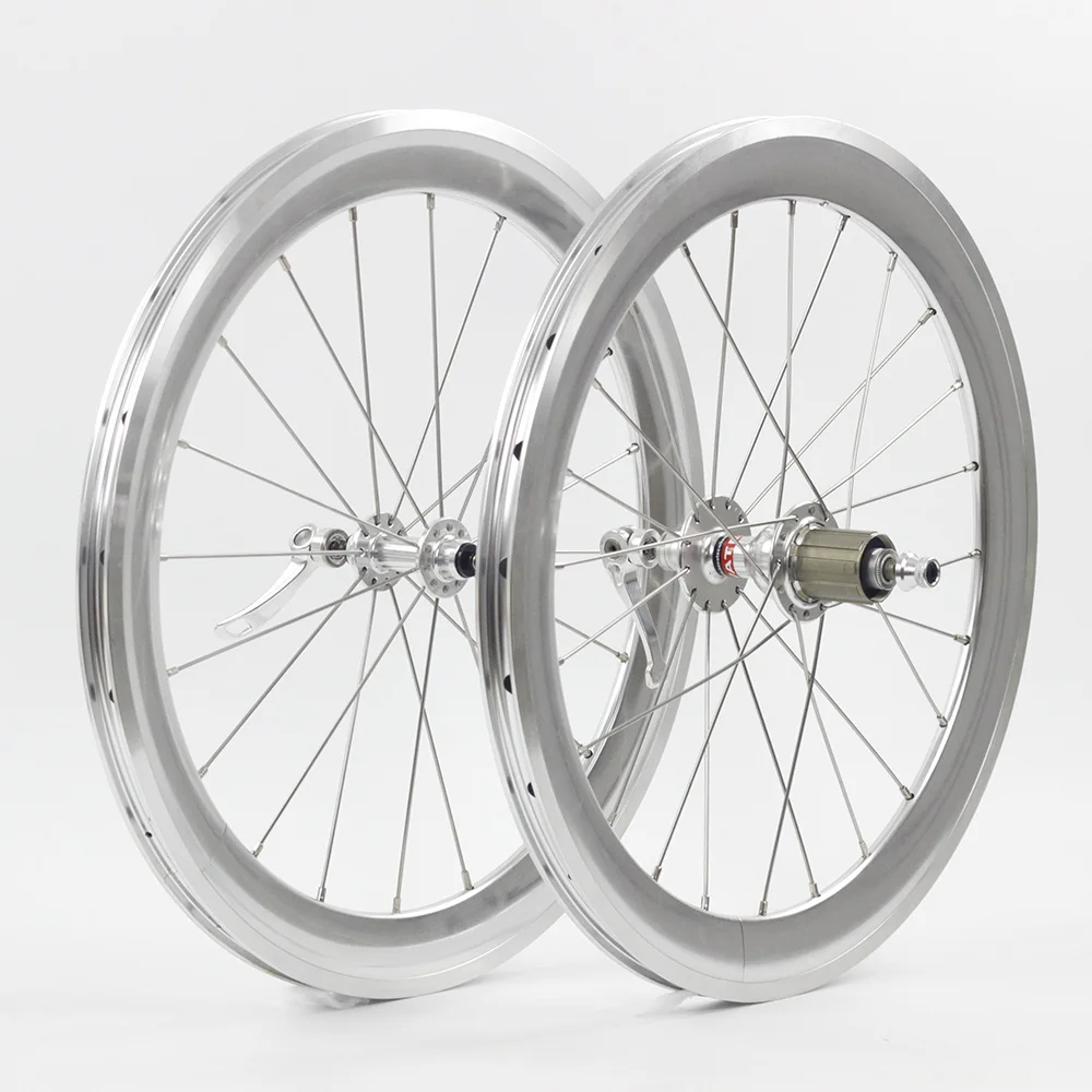 SILVEROCK сплав колесная 2" 406 451Rim тормозной суппорт высокий профиль 11s для трехколесного велосипеда складной велосипед Minivelo колеса велосипедные части