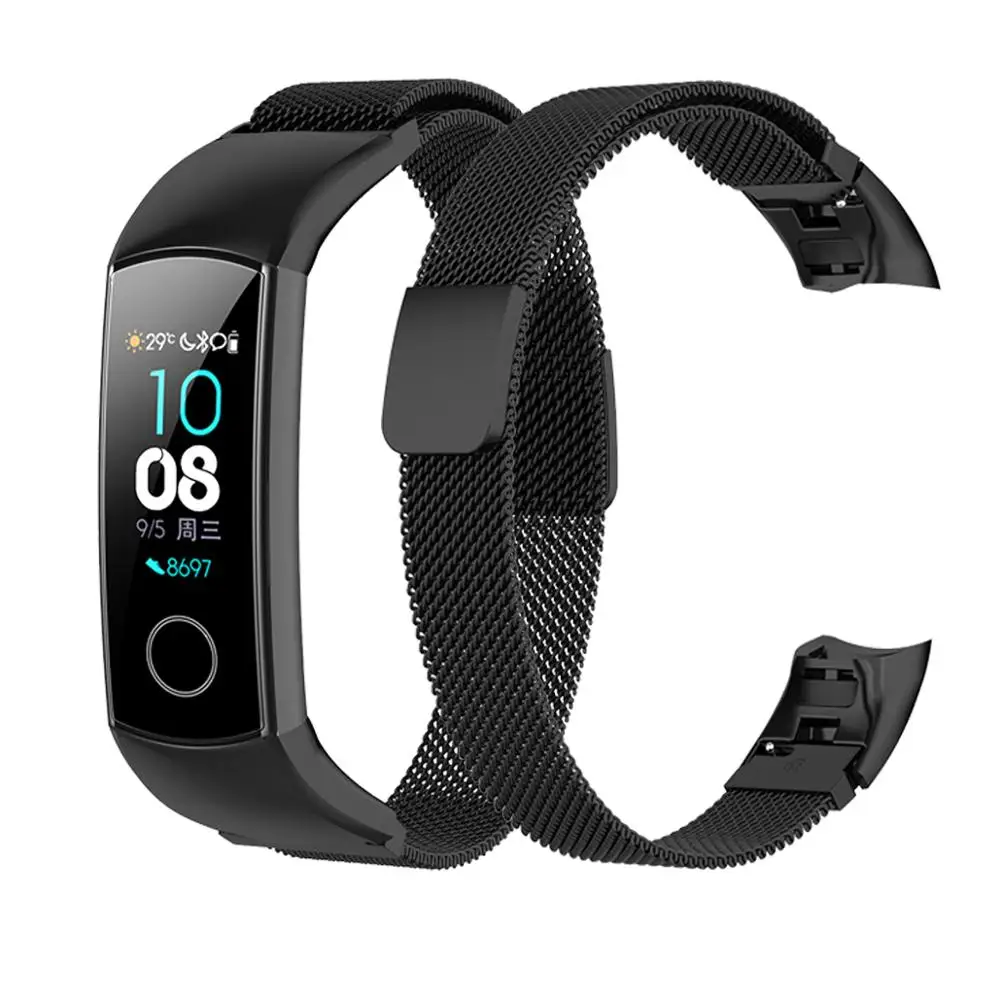 LEMDIOE умные аксессуары для huawei Honor Band 5 ремешок сменный Браслет 4 браслет магнитный