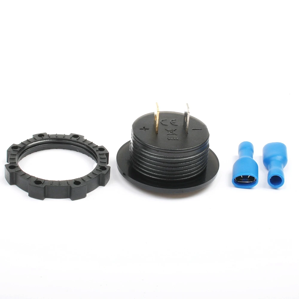 Цифровой мини вольтметр с ЖК панелью тестер цветным дисплеем водонепроницаемый