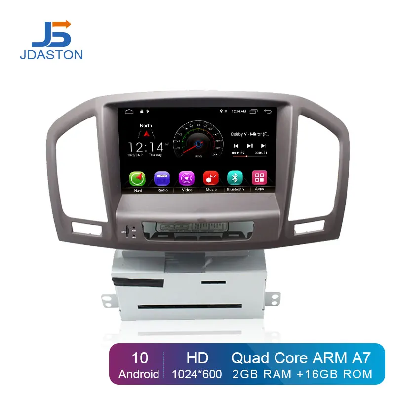 JDASTON Android 10 автомобильный dvd-плеер для Opel Insignia Vauxhall Buick Rega Chevrolet Vectra 2010 2011 2012 2013 радио gps Navi RDS