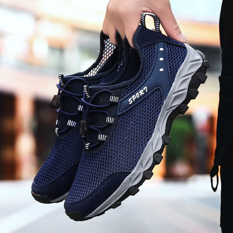 

Light weight Men's shoes breathable, leisure sports, anti slip, wear-resistant, sweat absorption, odor absorption, massage