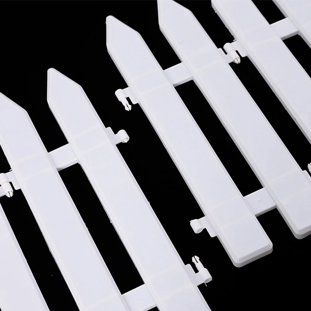 20pcs Home Fence Anti-UV Tree Christmas Pastoral White Decoration Plastic Ornaments