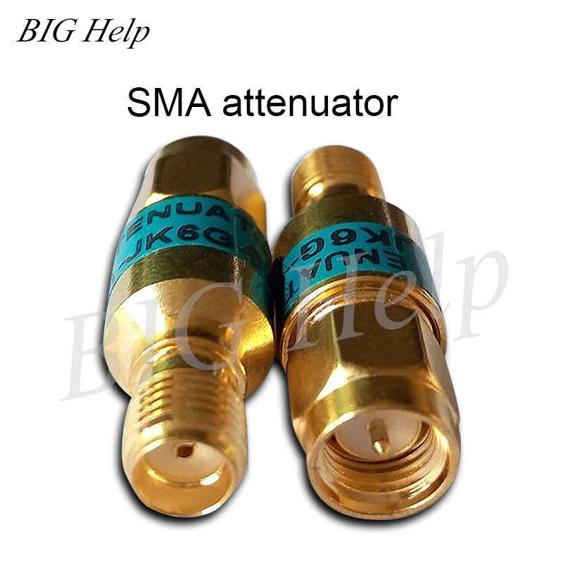 

2WDC-6GHz SMA Attenuator Coaxial Fixed Attenuator 1 356 10 15 20 30 DB
