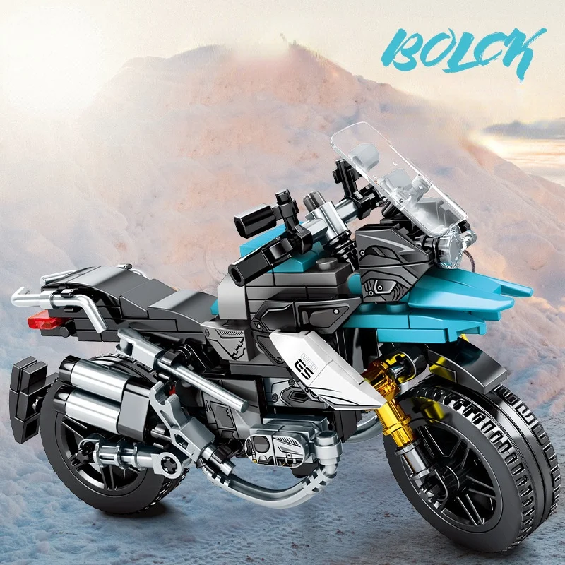 Конструктор игрушечный конструктор модель мотоцикла демонстрационная опорная