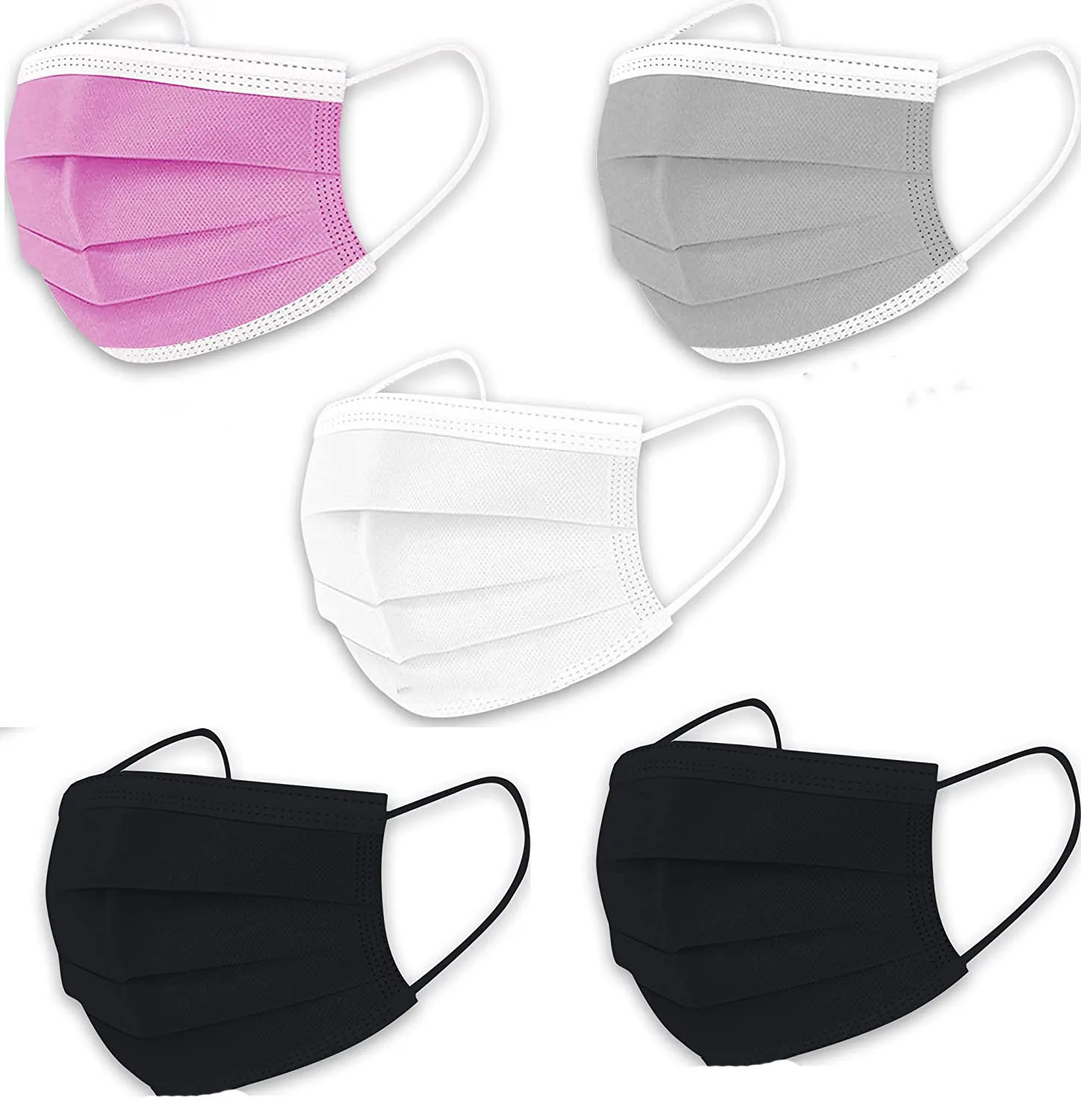 

Маски Одноразовые 3-слойные для взрослых, маски для косплея, Хэллоуина, 50 шт.