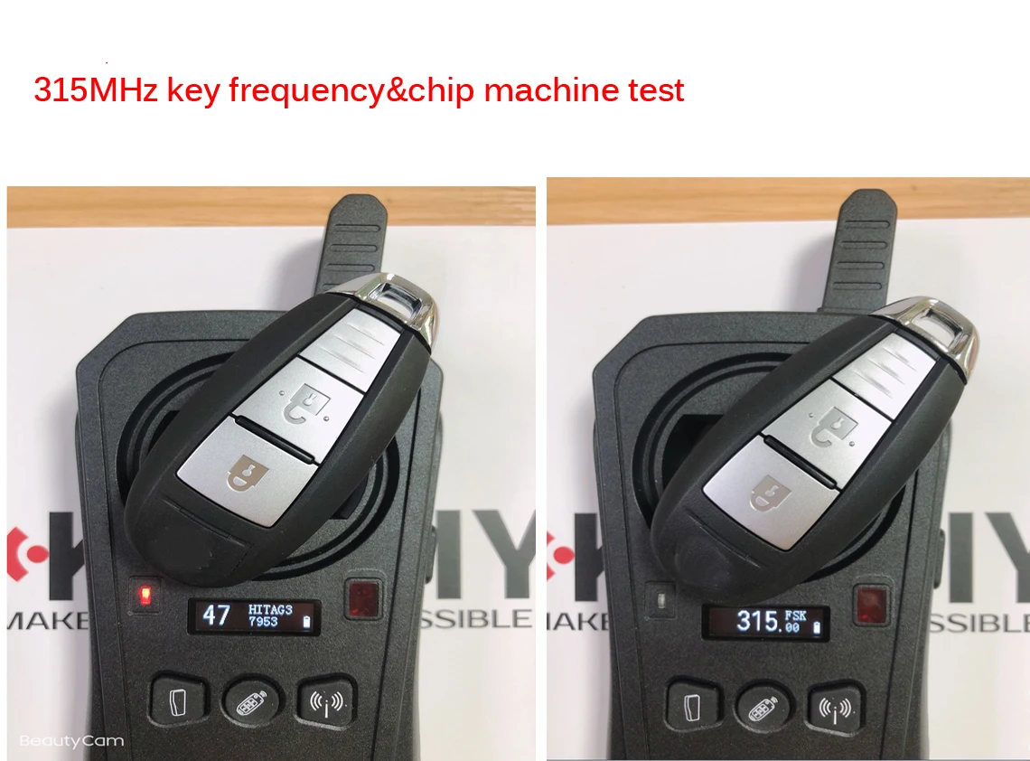 Пульт дистанционного управления для смарт-карты без ключа с 2 кнопками 315 МГц чип