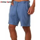 Шорты пляжные однотонные для мужчин и женщин, модные короткие штаны для спортзала, повседневная мужская одежда