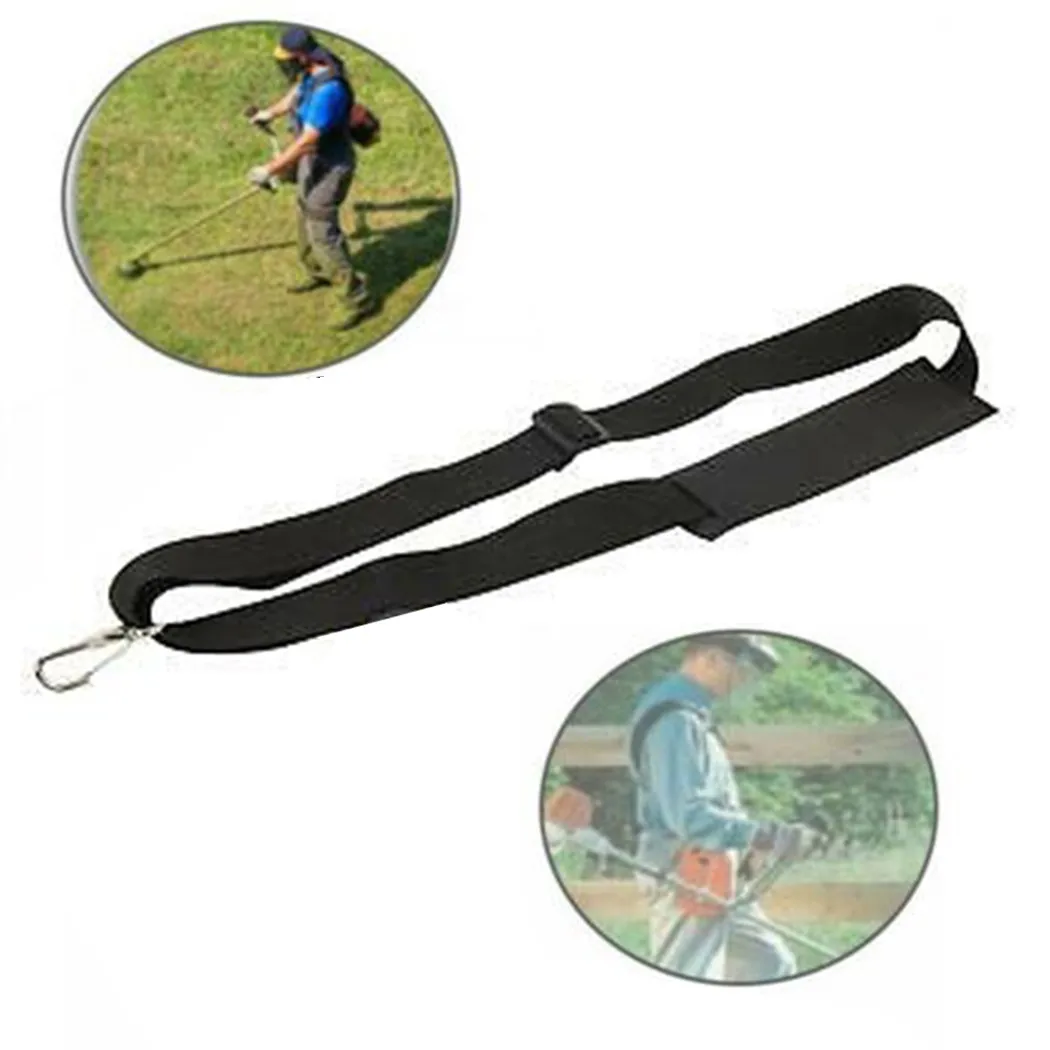 

175mm Black Shoulder Strap For Trimmer Brush Cutter Power Pruners Trimmer With Carry Hook Garden Power Equipments Parts
