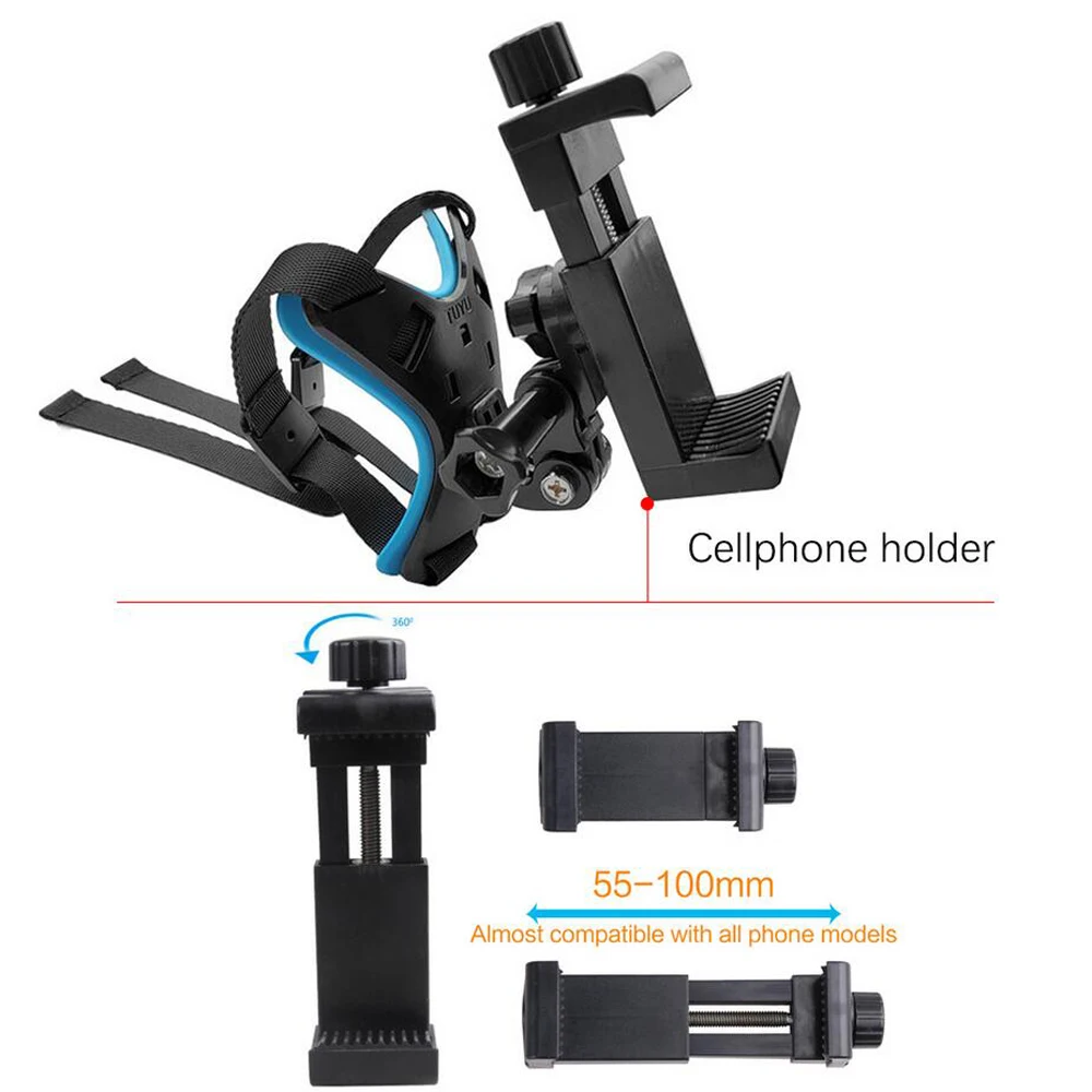 TUYU мотоциклетный шлем подбородка мобильный телефон автомобильные держатели