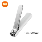Кусачки для ногтей Xiaomi Mijia из нержавеющей стали с крышкой от брызг, триммер для педикюра, уход за ногтями, кусачки для ногтей для дома, оригинальные xiaomi