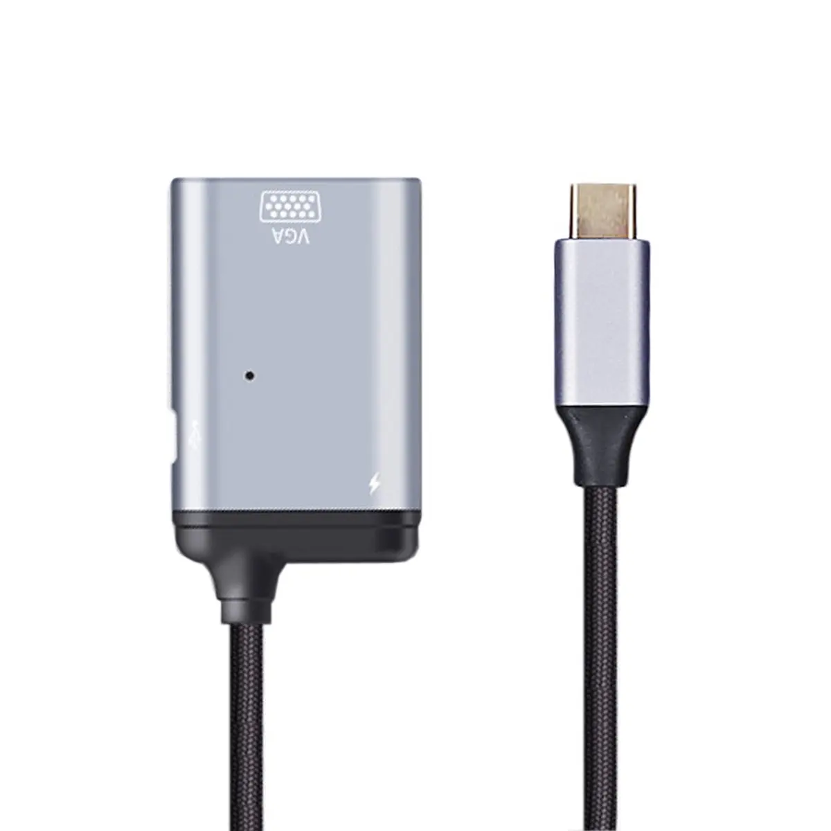Фото CY USB-C Тип C to VGA преобразователь RGB hdtv-адаптер 60 Гц 1080p Женские туфли на плоской CY USB-C Тип C to VGA преобразователь RGB hdtv-адаптер 60 Гц 1080p Женские туфли на плоской