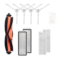main brush side brush filter set for xiaomi mijia g1 vacuum cleaner home appliance parts replacement 10pcs