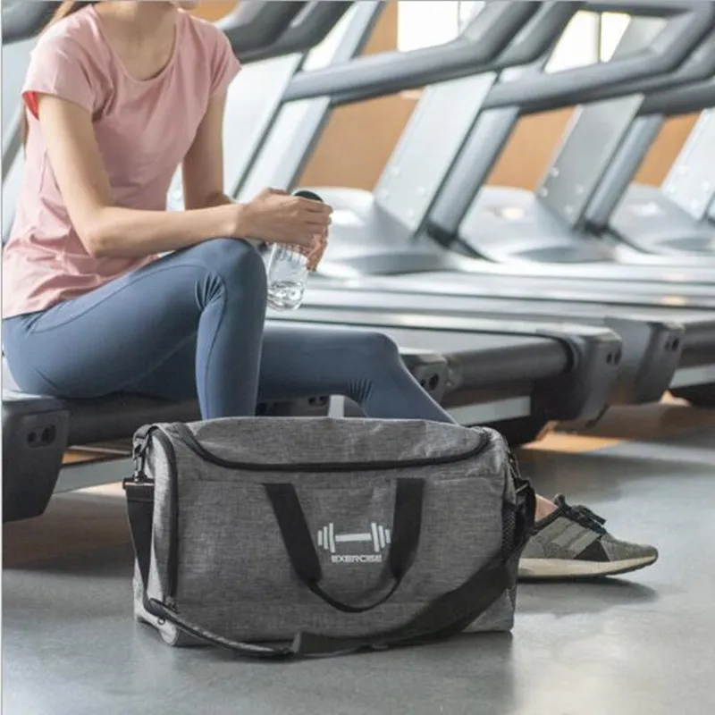 

Outdoor Travel Portable Yoga Bag Large Capacity Folding Bag Multi Function Storage Fitness Bag Dry Wet Separation Yoga Bag