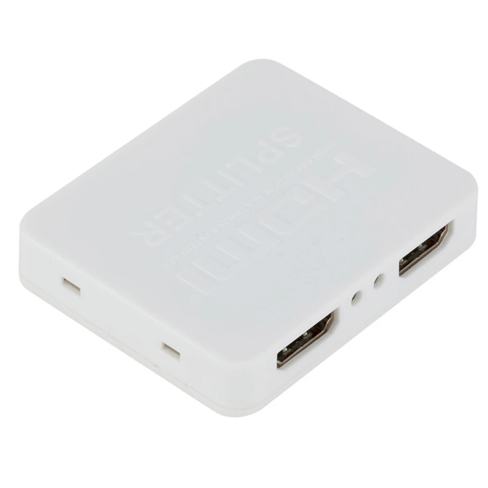 HDMI сплиттер системы домашнего кинотеатра 1080P усиленный 1 в 2 из коробки кабельный