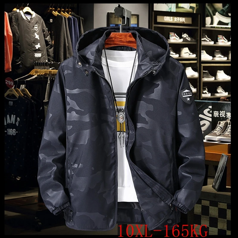 

Осенняя Женская камуфляжная куртка с капюшоном 5x l-10xl, Женская водонепроницаемая повседневная спортивная свободная Водонепроницаемая ветр...