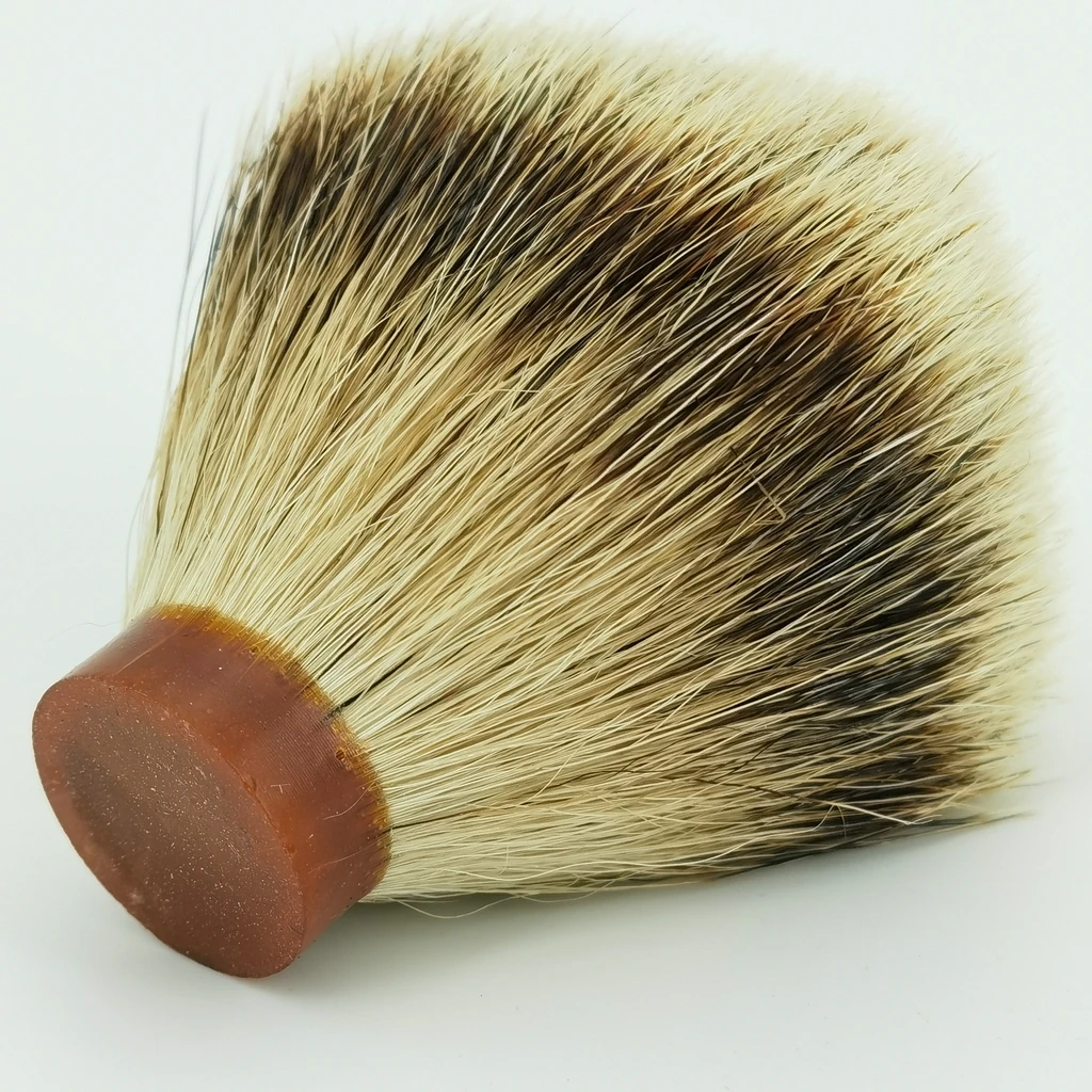 Melhor silvertip texugo escova de barbear nó (20mm x 65mm) para homem