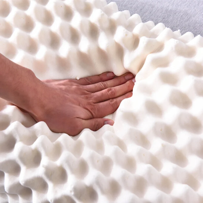 Таиланд чистая натуральная латексная подушка для коррекции шеи Защита позвонков