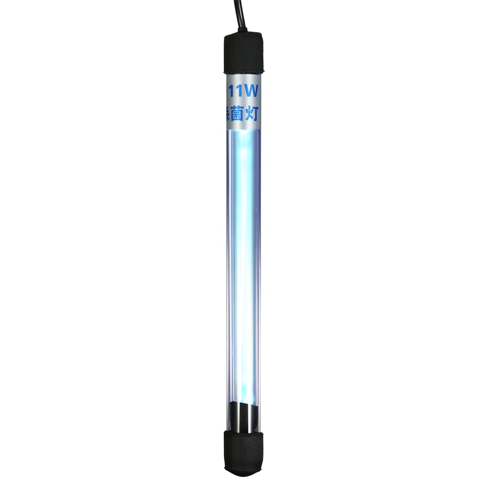 

11W UV Light Sterilization Lamp Submersible Ultraviolet Sterilizer Water Disinfection for Aquarium Fish Tank Pond AC110-120V
