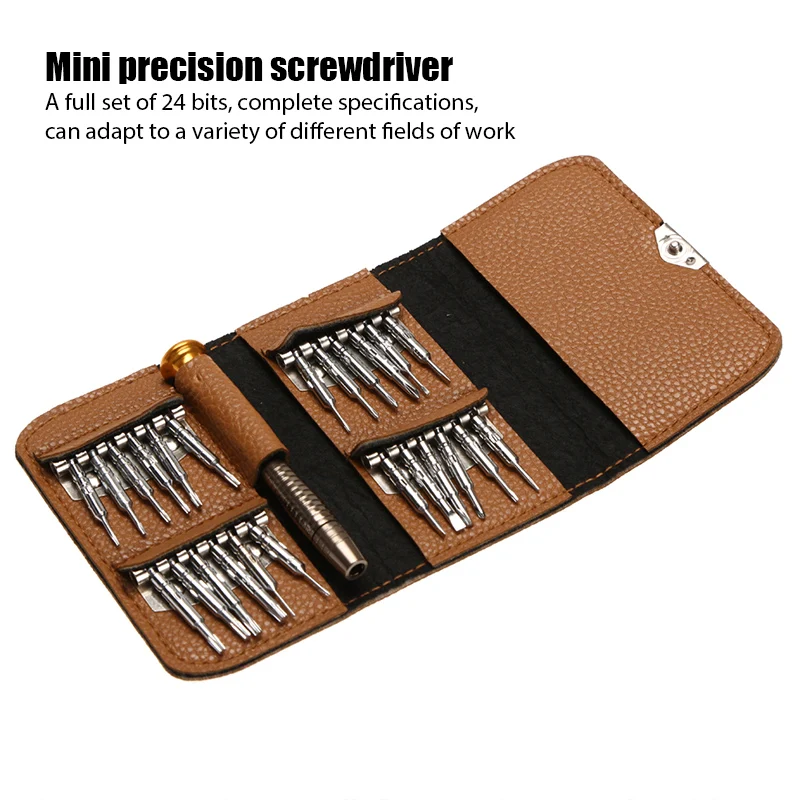 

Набор прецизионных мини-отверток 25 в 1, набор инструментов для ремонта отверток Torx для IPhone, камеры, часов, планшетных ПК