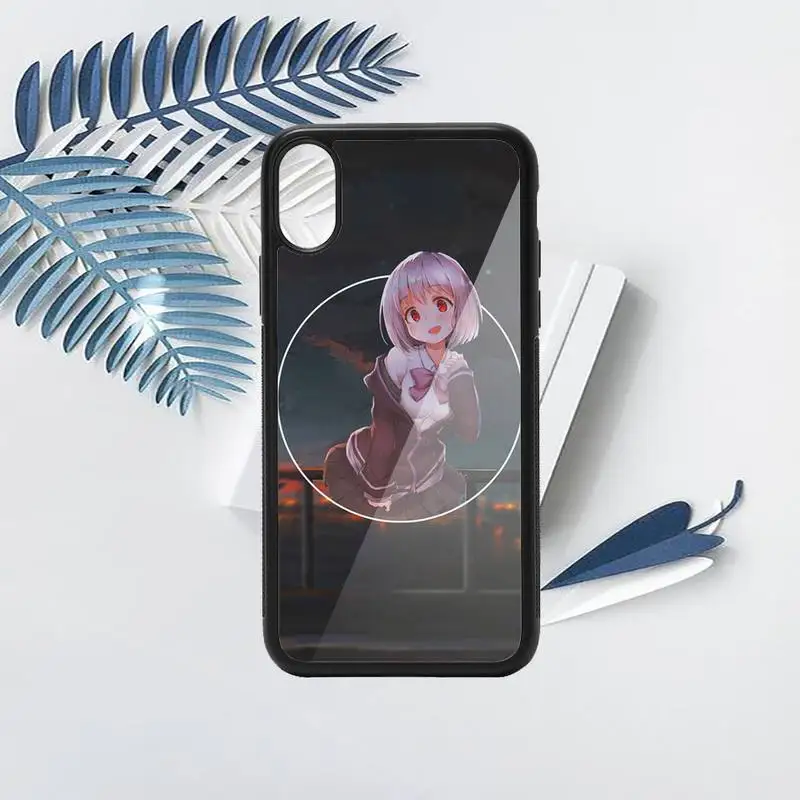 

Cute anime girl high quality Phone Case PC for iPhone 11 12 pro XS MAX 8 7 6 6S Plus X 5S SE 2020 XR