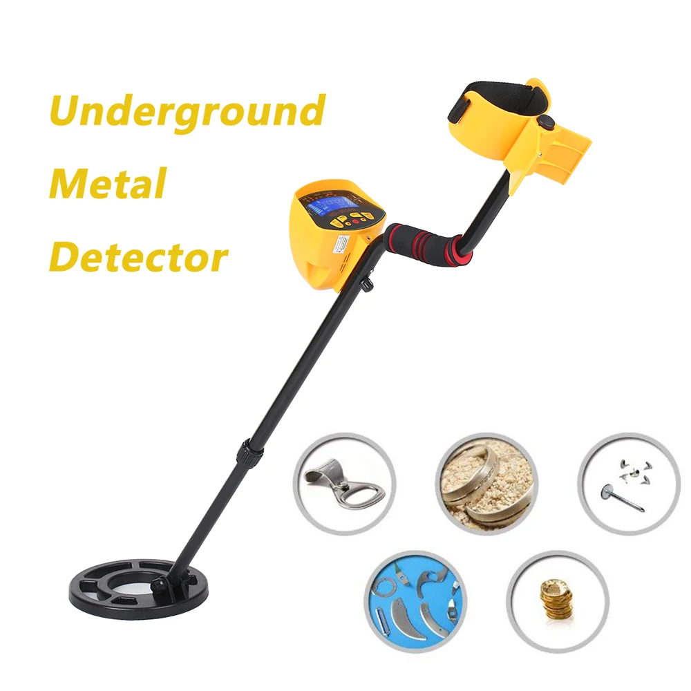 

Metal Detector MD3010II Underground Metal Detector LCD Display Gold Digger Treasure Hunter Metal Finder Treasures Seeking Tool