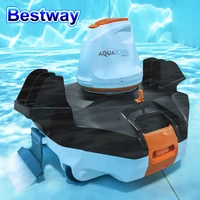 bestway 58622 flowclear aquarover autonomous pool cleaning robot long lasting rechargeable eco friendly for flat bottom pools