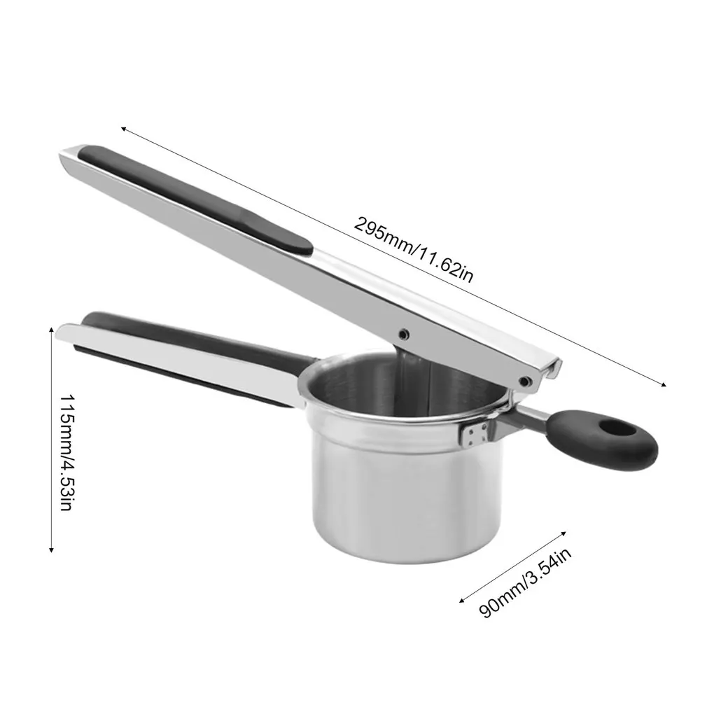 

Juicer Squeezer Stainless Steel Portable Vegetable Fruit Manual Juicer Potato Masher Squeeze Kitchen Tool