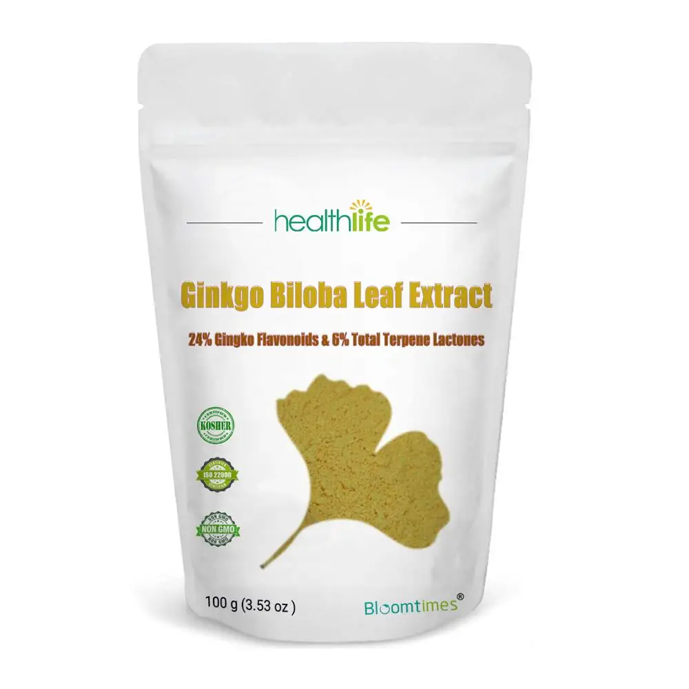 

Water Soluble Ginkgo Biloba Leaf Extract Powder with 24% Gingko Flavonoids and 6% Total Terpene Lactones