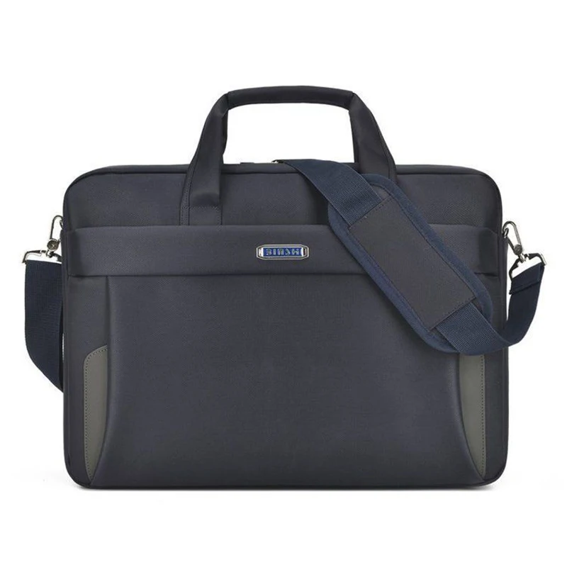 

New Fashion Men Shoulder Bag for 14" Laptop Shoulder Crossbody Outdoor Bags Mens Travel School Waterproof Business Zipper Bag