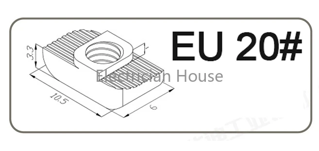 

Набор гаек из углеродистой стали M3 M4 M5 M6 M8 10 шт.