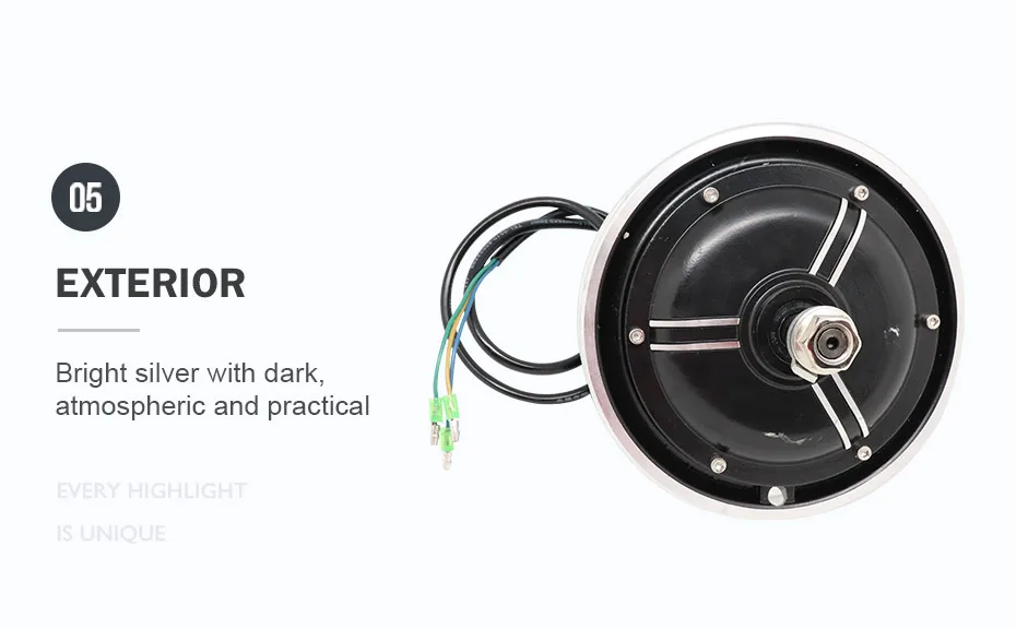 JS 48V 500W электрический скутер Мотор колеса 12 осей 850 мм длина для 10 дюймов двигатель для скутера колеса для X48 E скутера аксессуары