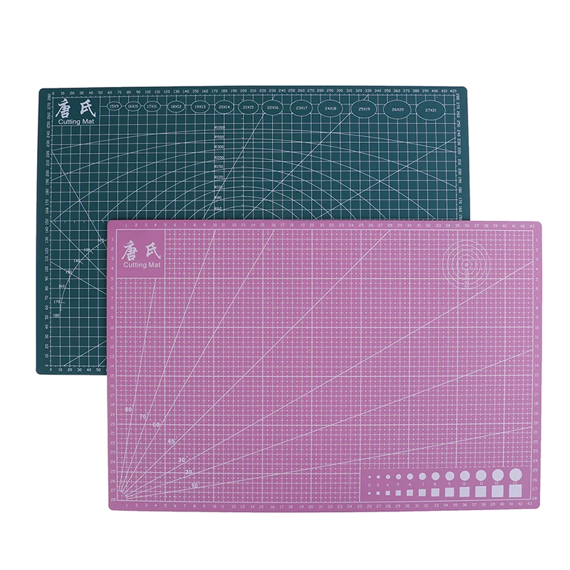 

A3 PVC Self Healing Cutting Mat Craft Quilting Grid Lines Printed Board
