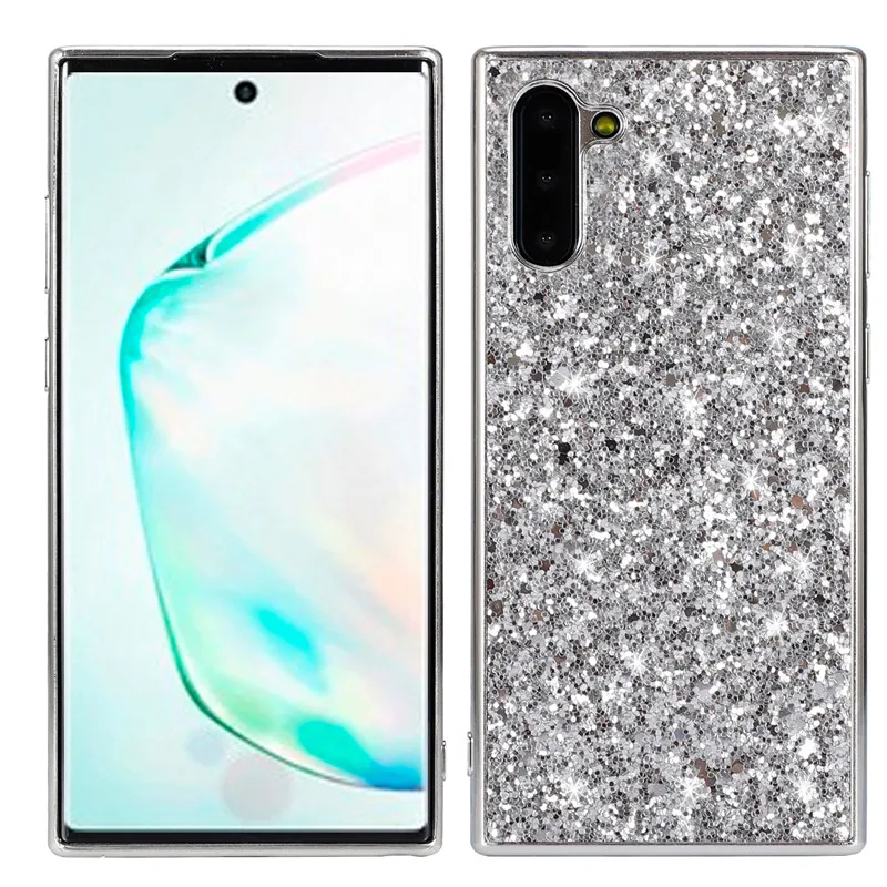 SILVER DCHZIUAN роскошный блестящий чехол для телефона samsung Galaxy Note 8 Note 9 Note10 S10 Plus чехол для samsung S8 S9 Plus Capa - Цвет: SILVER