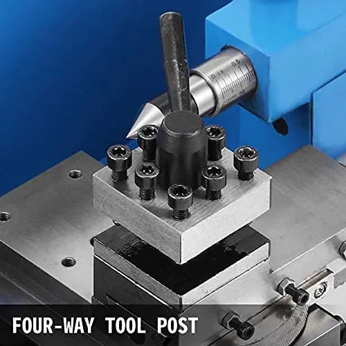 Mini Metal Lathe Machine 0-2500 RPM Variable Speed Bench Top Benchtop Wth 4" 3-jaw Chuck For Wood Turning | Инструменты