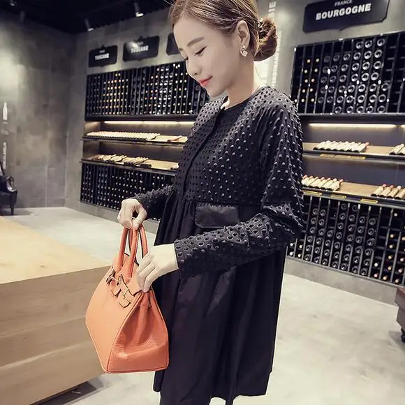 2020 длинные женские блузки рубашки с круглым вырезом винтажные топы сорочка