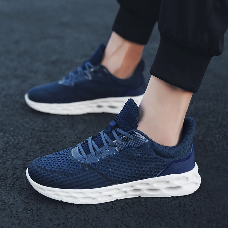 Мужская обувь для бега профессиональная уличная дышащая удобная фитнеса ударная