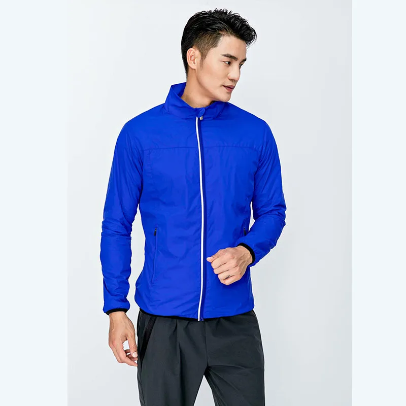 Весенне осенняя ветровка куртка для бега спортивная толстовка уличная
