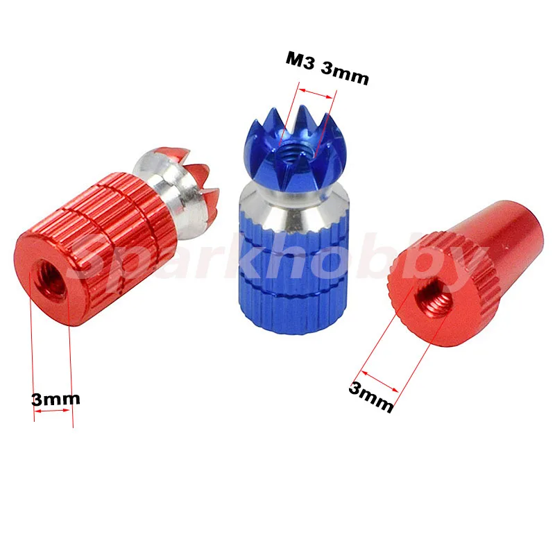 2 шт алюминиевая радиоуправл